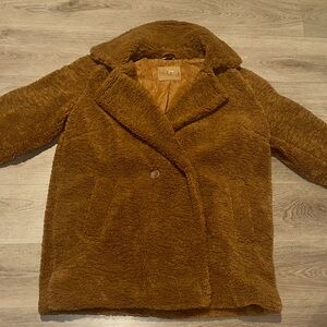 BearPaw Warm Brown Teddy Jacket